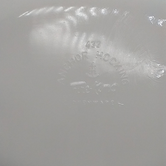 VTG Anchor Hocking Fire King Candle Glow 435 Casserole Dish & 433 1.5 Quart Dish - Picture 6 of 16